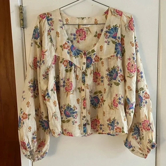 Spell Solstice Linen Set Blouse and Pants - Picture 14 of 16